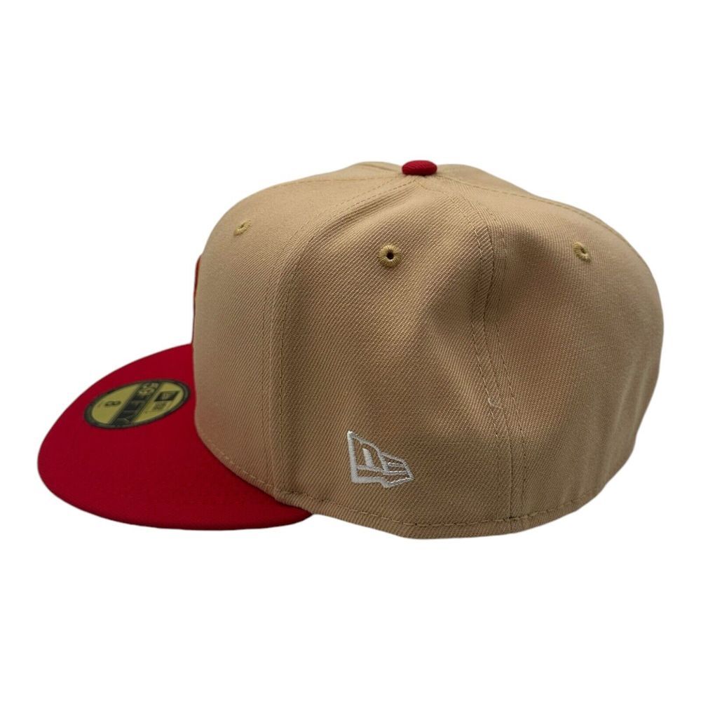 New Era 59Fifty Boston Red Sox Candied Pecan Hat 8 Fenway‎ Park 90th Anniversary - Picture 7 of 9
